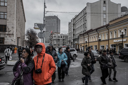 Не бабье лето / Москва, туристы