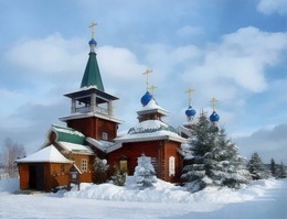 Церковь Рождества Христова в Бородине / Подмосковье