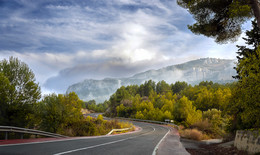 Нескучная дорога. / Испания, провинция Аликанте.