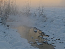 Зимнее утро / Сибирь. Тува, Тоджа