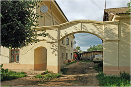 Дворик в Тарусе / лето