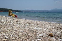 Когда все ушли на ланч / На пляже Sithonia, Halkidiki, Greece
