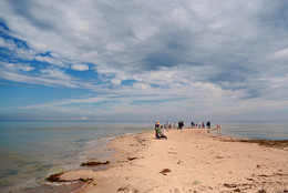 На край земли / Мыс Колка (слева море, справа залив).