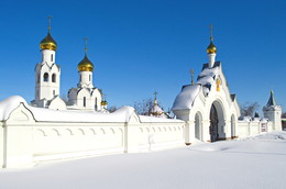 зимний день / Новосибирск, Храм во имя Архистратига Михаила