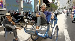 Томная пятница / Вьетнам-Сайгон-рикша-пятница