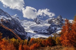 Горы Кавказа... / Осень...