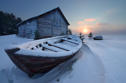 Пятничная зимовка / Пурнема, Архангельская область. Белое море