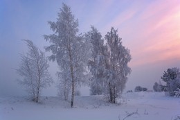 Морозный рассвет. / ***