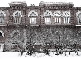 Падал прошлогодний снег / городские виды