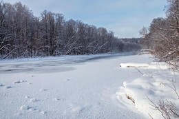 зима на голубом озере / о.Большое Голубое