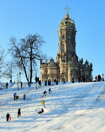 &quot;Вот качусь я в санках ...&quot; / Зимние каникулы ...