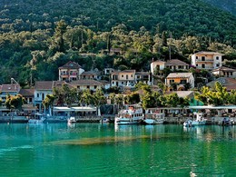 Изумрудные воды Ионического моря / Василики, остров Лефкада, Греция