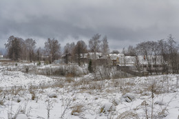 деревенька / зима, Подмосковье