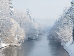 &nbsp; / Winter am Loisach - Isar Kanal