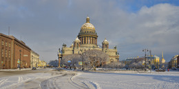Исаакиевская площадь / ...зима... Петербург