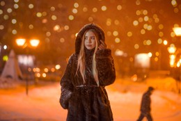 Зимний портрет / модель Ксюша Кошкарёва м/а &quot;Ева&quot;