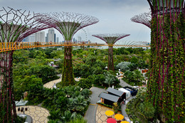 Сингапур / Марина Бёй скай парк - огромный развлекательный комплекс