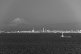 Токийский залив / Гора Фудзи