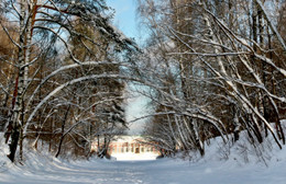 По каналу пешком... / Зима в парке Кусково...