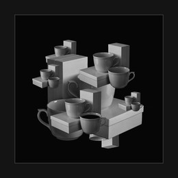 чашка кофе / Digital art