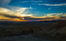 Закат в пустыне.. / Израиль,Негев
