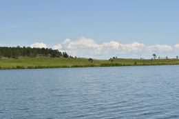 озеро - небо / Небольшое озеро в Акшинском районе, отличное место для отдыха и рыбалки