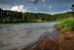 текущая река / река Nemunas