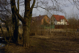 Дом с красной крышей. / Захарьино.