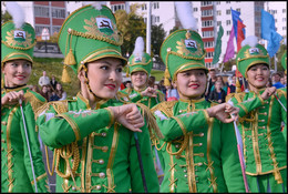 Раз-два !!! / Парад студентов Башкортостана.