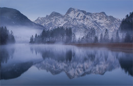 &nbsp; / Morgens beim almsee in Grünau Oberösterreich