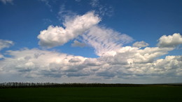 Путь... в облака / Небо, оно всегда красиво, но иногда рисунки на нем впечатляют воображение.