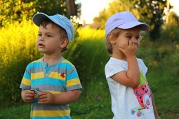 Двойной не виски / Ей налево,мне направо... Близнецы,брат и сестра,детки