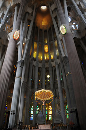 Magic Forest..Lion and Ox. / Sagrada La Familia. Gaudi.