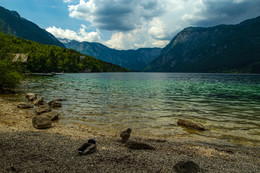 На озере Бохинь... / Словения,озеро Бохинь