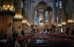 В глубине готических пещер / Пальма-де-Майорка, кафедральный собор Ла-Сеу