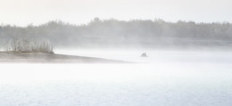 Рыбаки... / в тумане