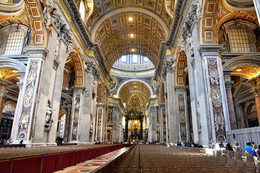 Однажды в Ватикане / Собор Святого Петра, Рим, наши дни