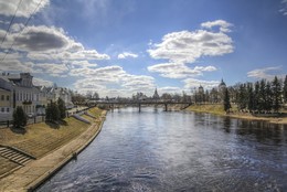 Город на Тверце. / Город Торжок, Тверская область.