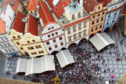Прага / Вид из галереи Староместской ратуши