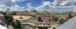 Дальняя даль / Киев, Софиевская площадь. Вид из отеля HYATT