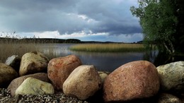 Перед грозой. / Селигер.