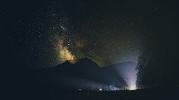 Night Sky View / Немного ночных экспериментов
Софийская поляна, Архыз, Кавказ, 2017