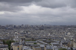 Вид с Эйфелевой башни / в Париже