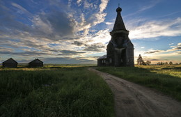 Русский Север / Пияла. Церковь Вознесения Господня.