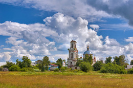 Село Квашёнки. Церковь Спаса Преображения / ***