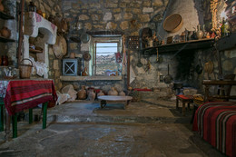 &nbsp; / Традиционное не богатое греческое жилище. о.Крит