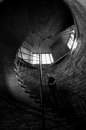 Спираль / Лестница на колоннаду Исакиевского собора в Питере