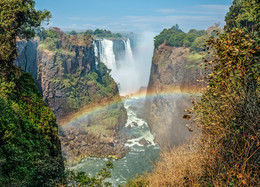 Водопад Виктория / Красивейший водопад в Зимбабве