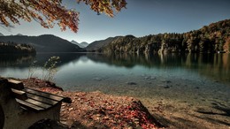 Озеро Альпзее / Озеро Альпзее