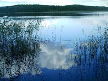 Озеро / на Браславщине, в районе горы Маяк